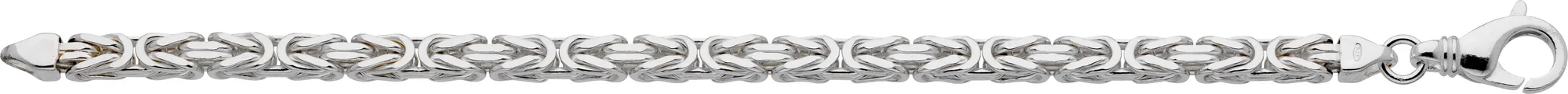 Armband Kejsarlänk silver i hela längden